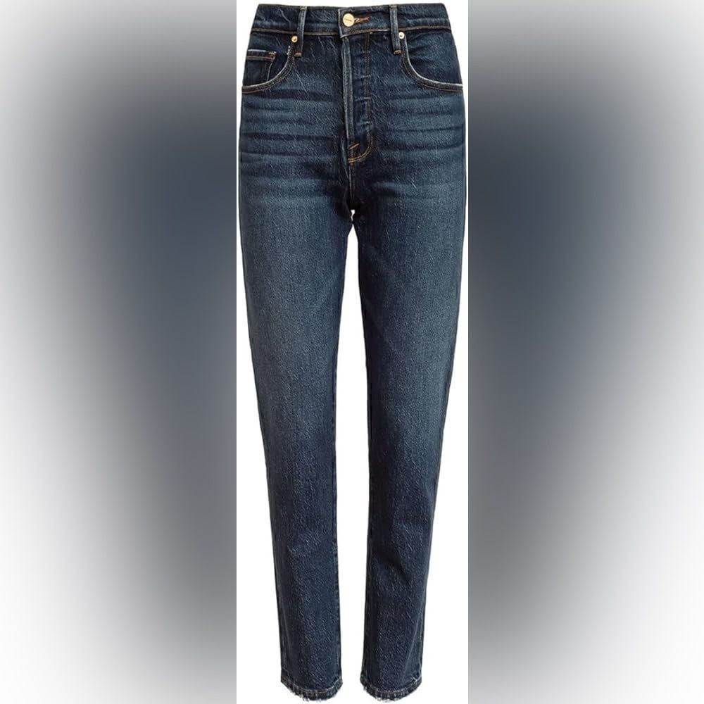 NWT Frame Denim Le Original High-rise button- fly straight leg jeans